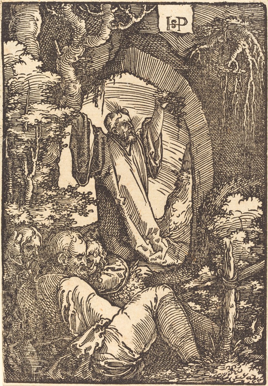 オリーブ山のキリスト 作： Sebald Beham