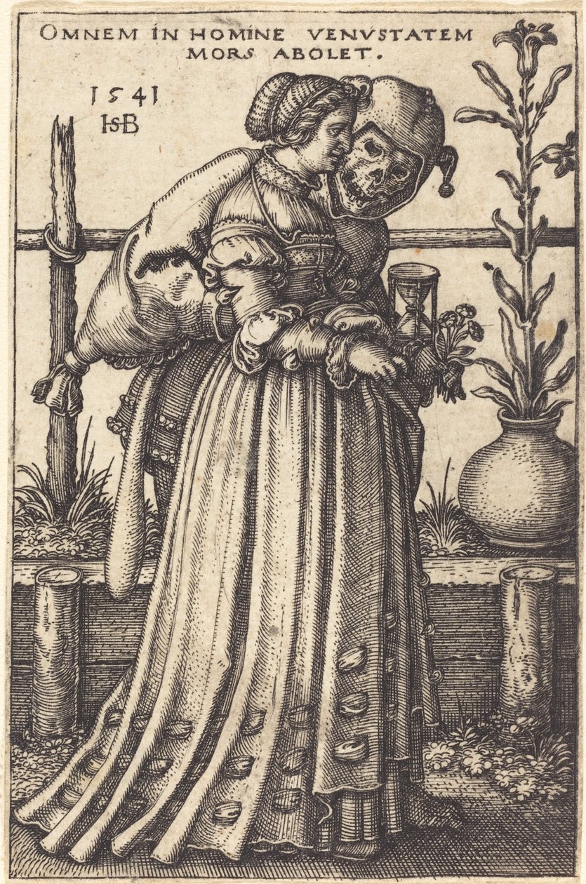 貴婦人と死 作： Sebald Beham