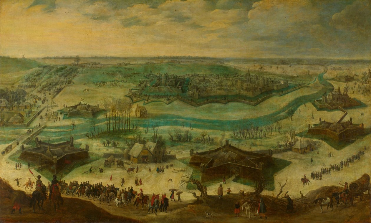 ユーリヒ包囲戦、1621～22年 作： セバスチャン・ヴランクス（帰属）