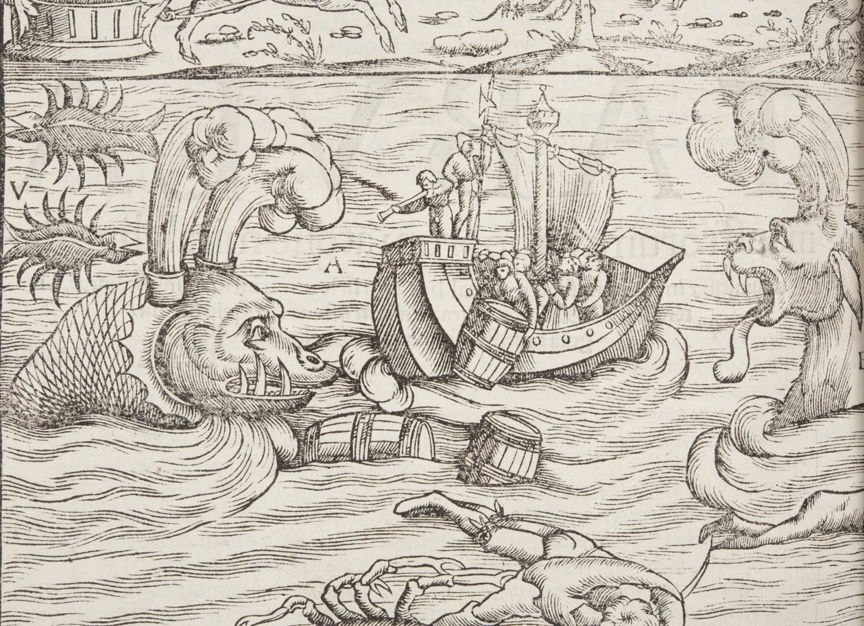 Cosmographia、Fol 852 作： セバスチャン・ミュンスター