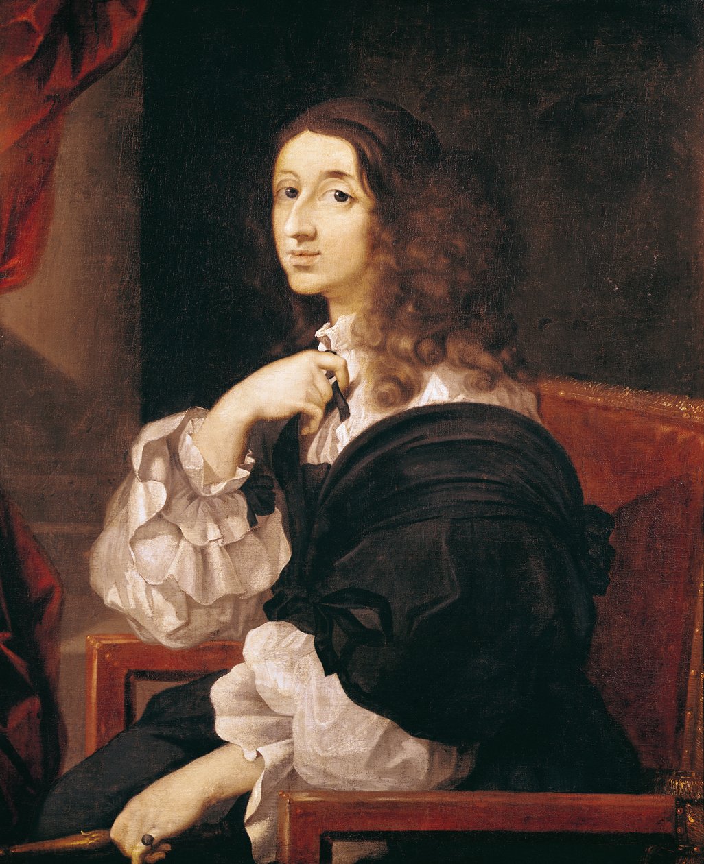 スウェーデンのクリスティーナ女王（1626-89年） 作： セバスチャンブルドン