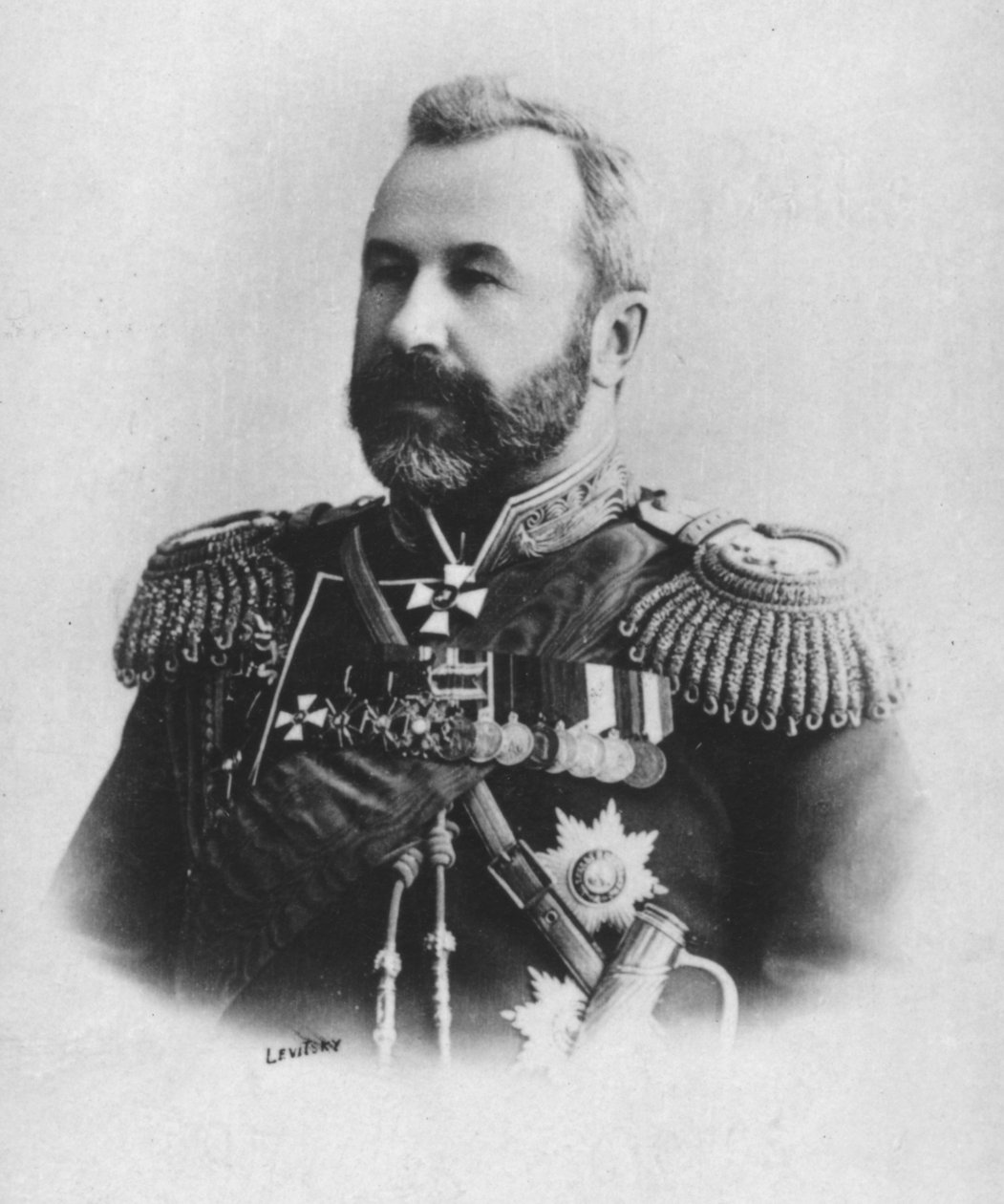 Kouropatkine、c1893 作： セルゲイ・リボヴィッチ・レヴィツキー