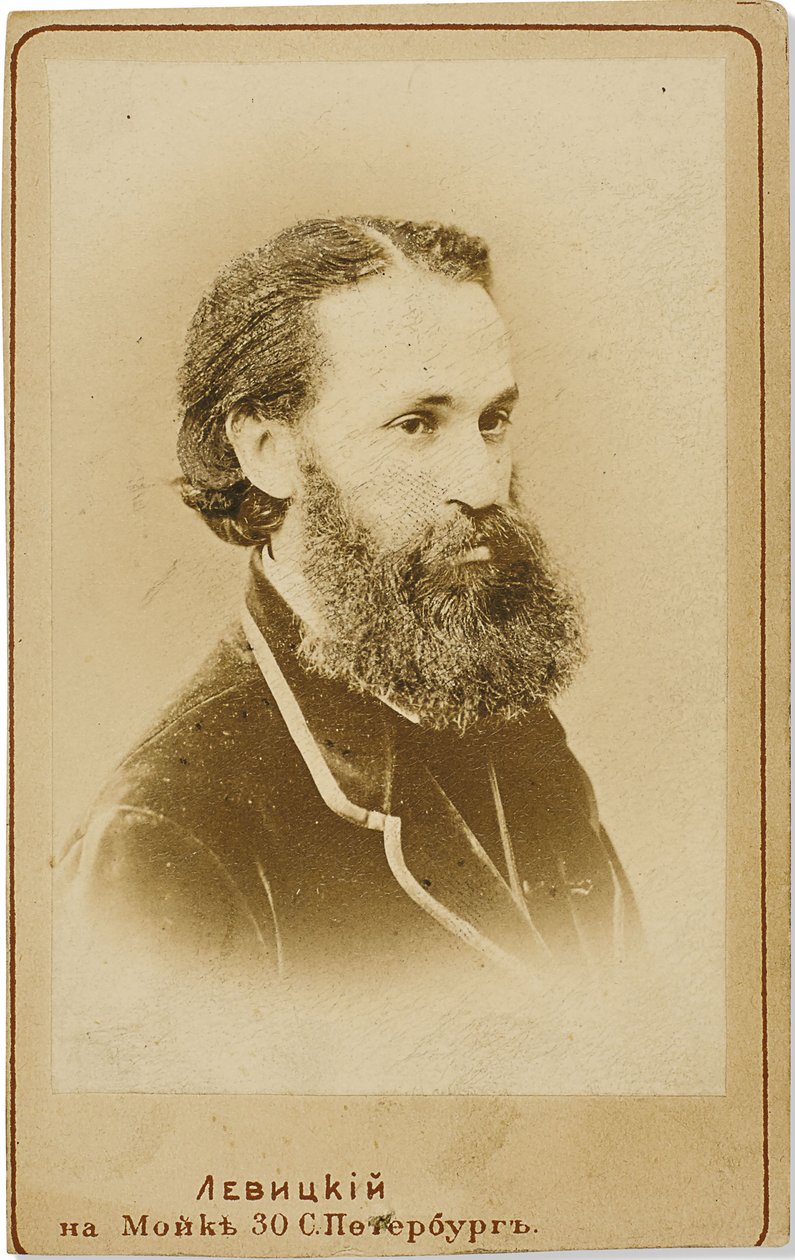 チェロ奏者カール・ユリエヴィッチ・ダヴィドフの肖像 1838-1889年、c. 1875年。 作： セルゲイ・リボヴィッチ・レヴィツキー