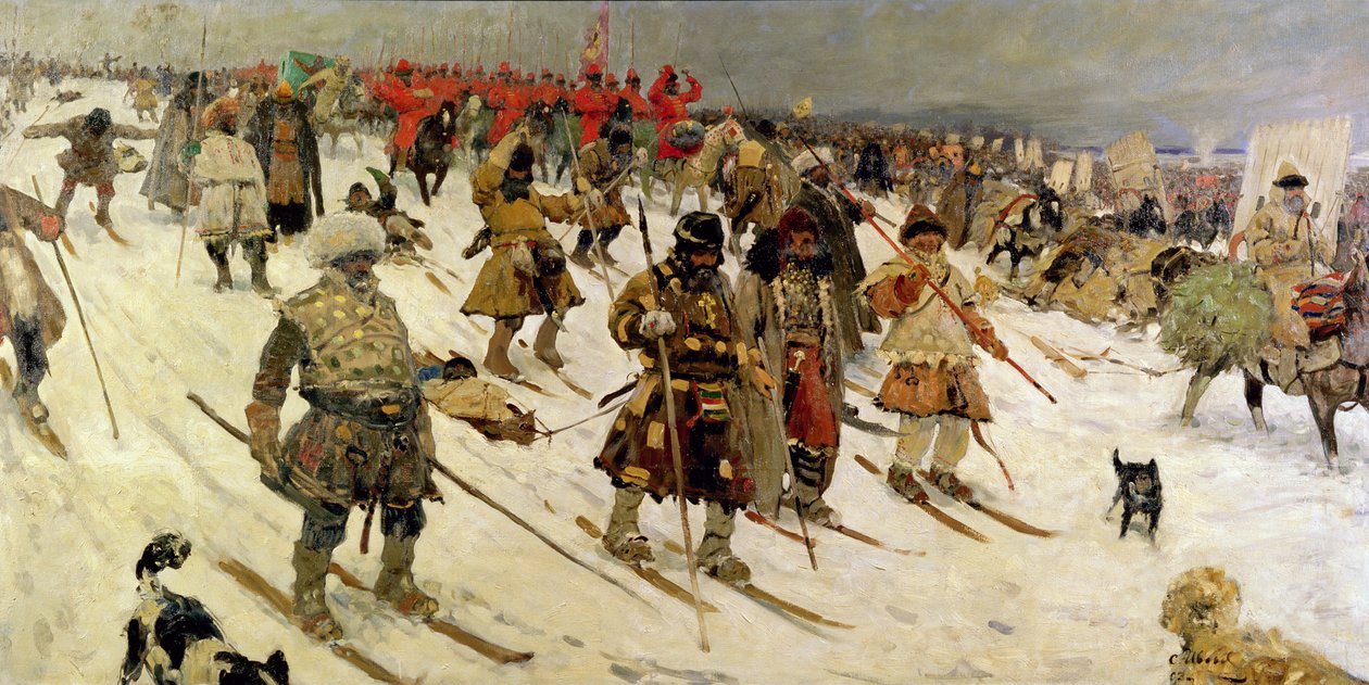 1903年の16世紀のロシアの軍事キャンペーン 作： セルゲイ・ヴァシレヴィッチ・イワノフ