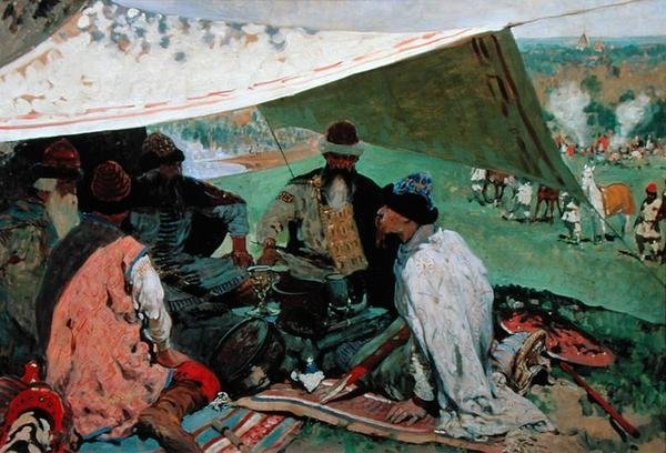 王子の会、1910 作： セルゲイ・ヴァシレヴィッチ・イワノフ
