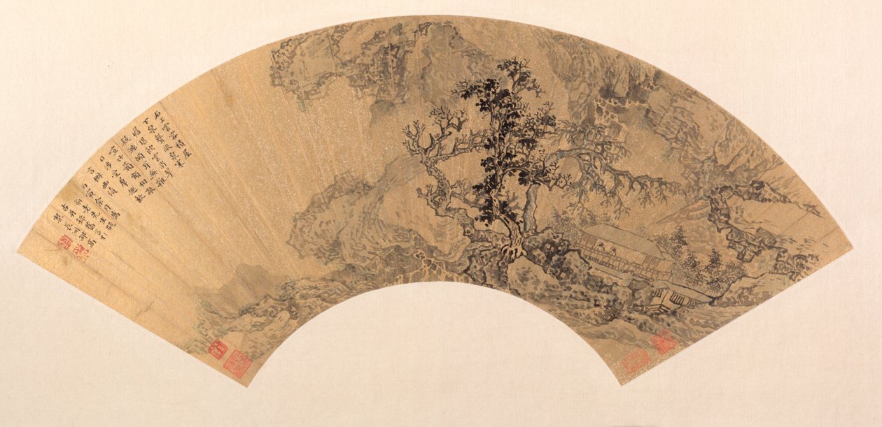 風景、1626年。 作： シャオガオ