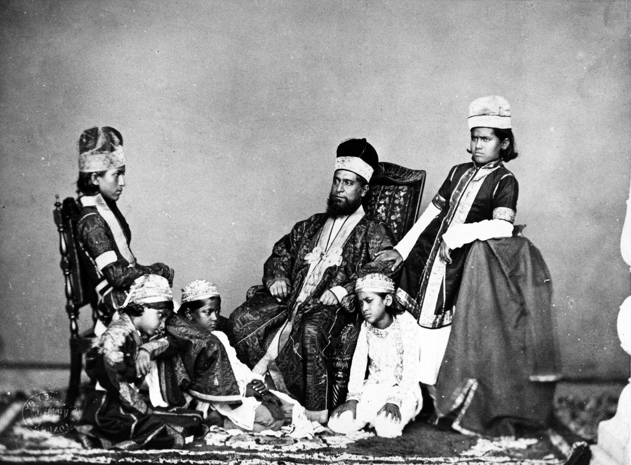モーグル、デリーc.1863 作： シェパードとロバートソン