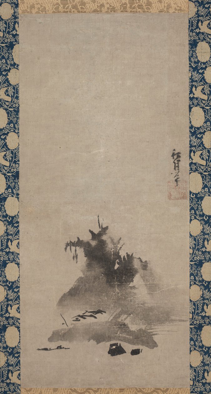 Haboku Flung-ink Landscape、c。 1510年。 作： 修月東館