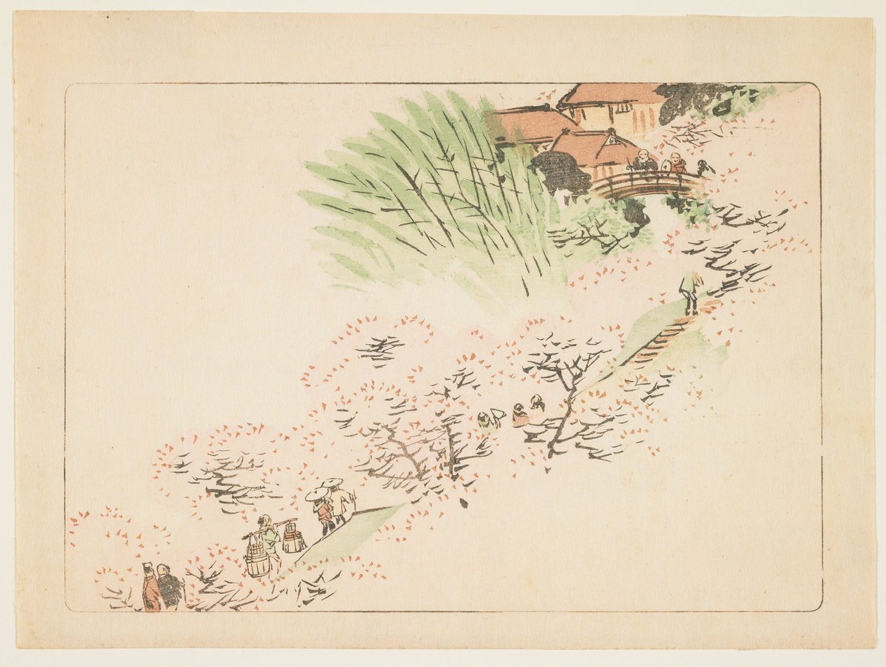 山の桜 作： 柴田絶心