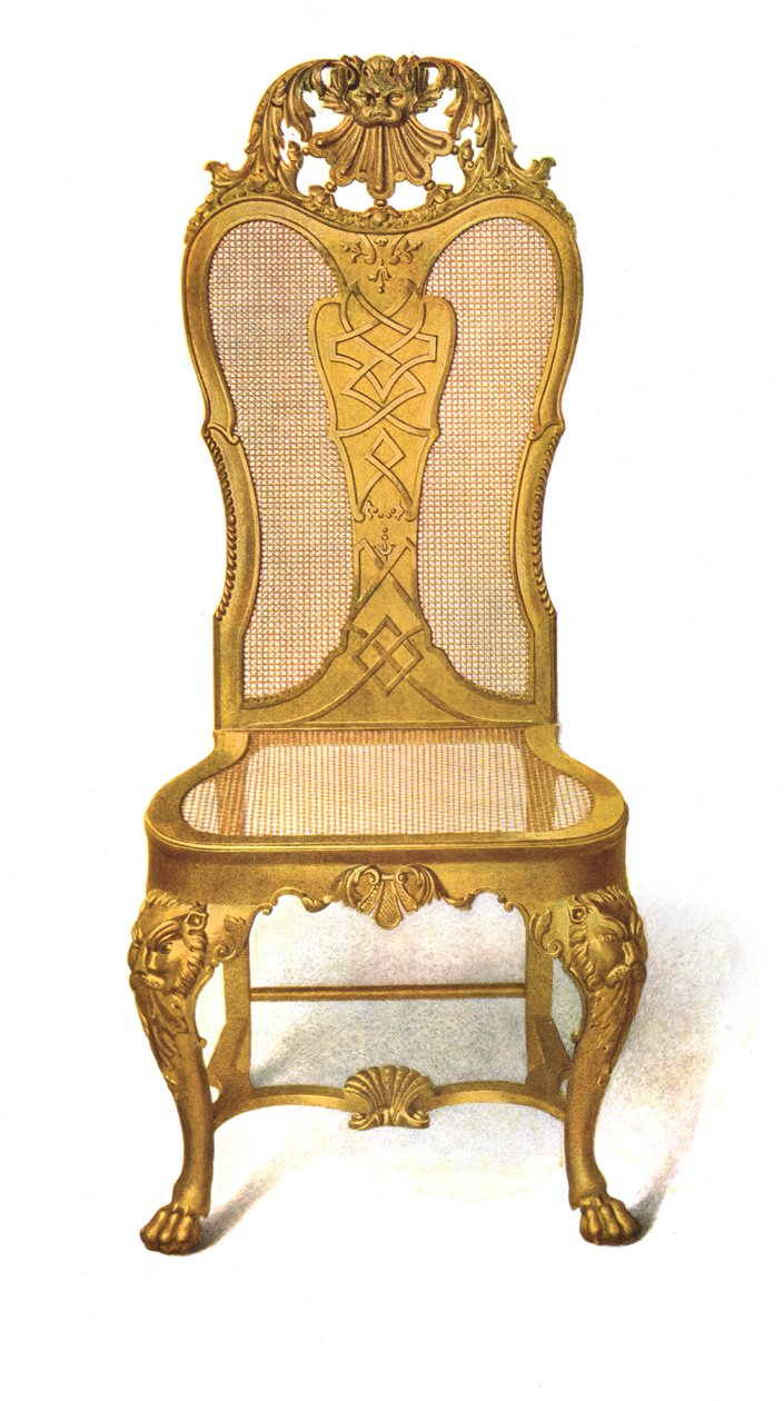 金箔杖椅子、1906年 作： シャーリー・チャールズ・ルウェリン・スローカム