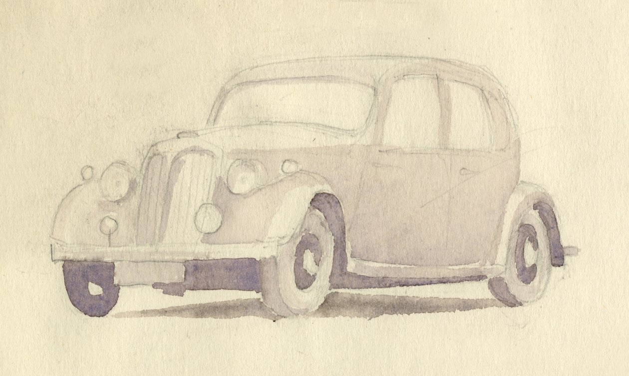 車、1951年。 作： シャーリー・マーカム