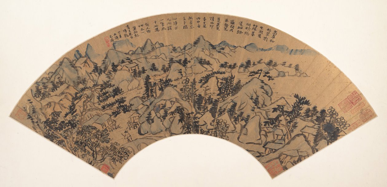 風景、1699 年。 作： しおお