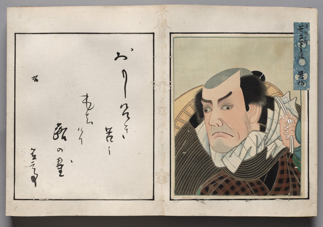 俳優の肖像画のアルバムからの葉 作： しょらくさい