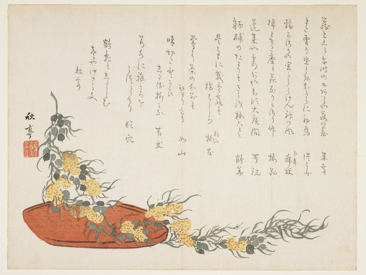 （つる吹流し）、c。 1854〜1859 作： 田中修定