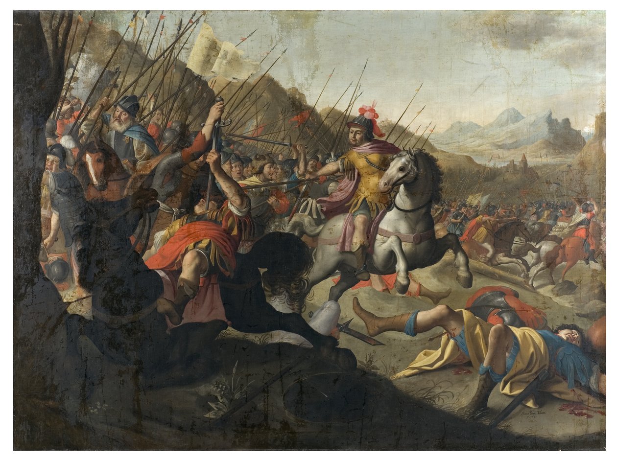 ローマの戦い、1641 作： サイモン・ピーター・タイルマン