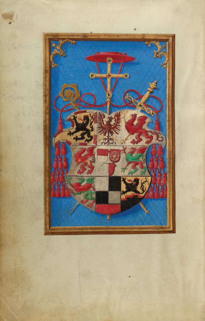 Wappen des Kardinals Albrecht von Brandenburg 作： サイモン・ベニング