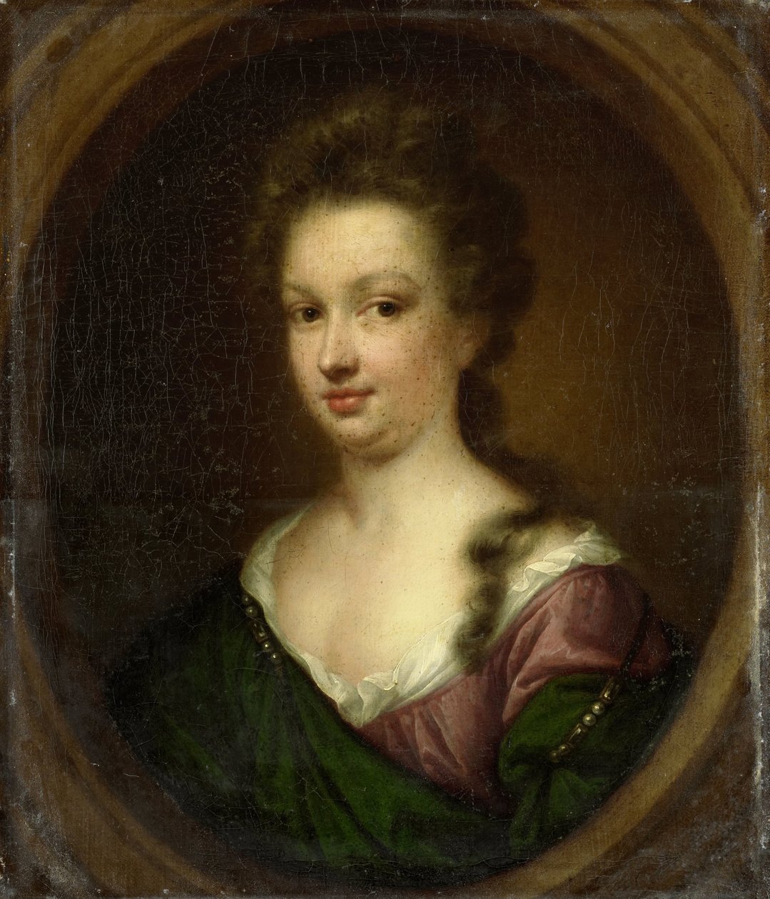 Emerantia van Citters (1666-94)、Anna van Citters の姉妹 作： サイモン・デュボア