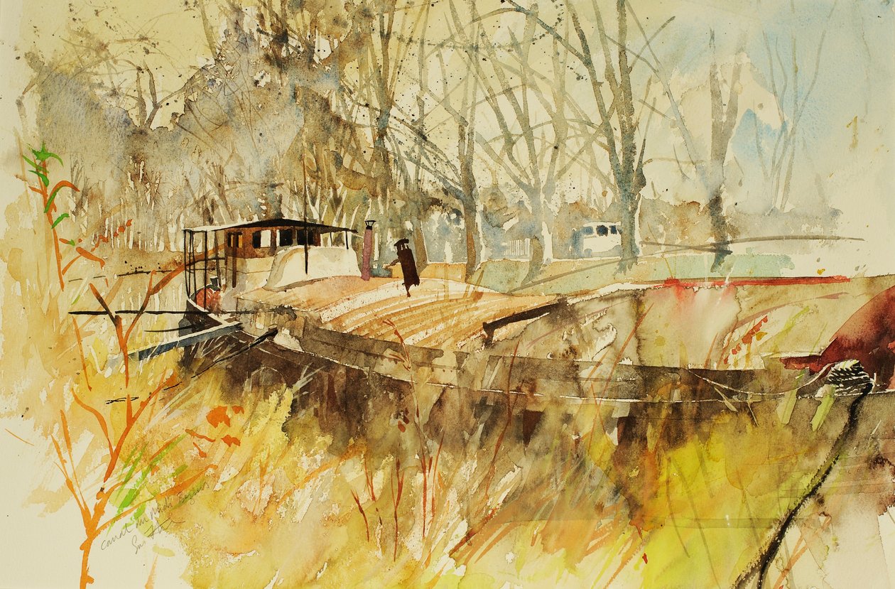ミディ運河, 2000 （水彩画 作： サイモン・フレッチャー