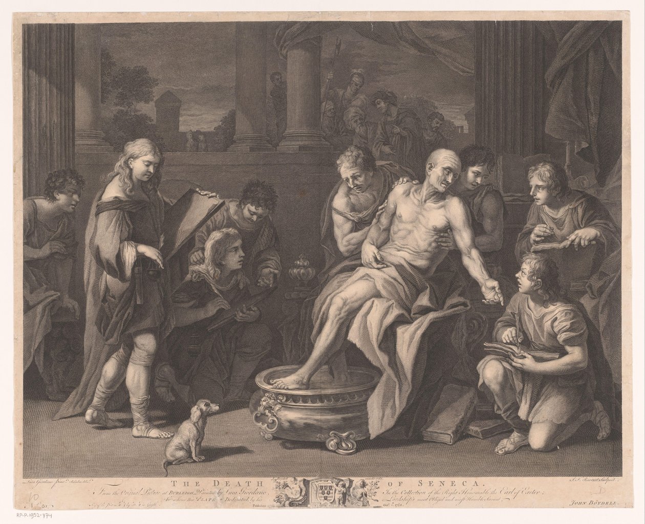 ドゥード・ヴァン・セネカ セネカの死 (オブジェクトのタイトル)