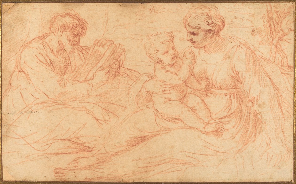 Die Heilige Familie 作： シモーネ・カンタリーニ
