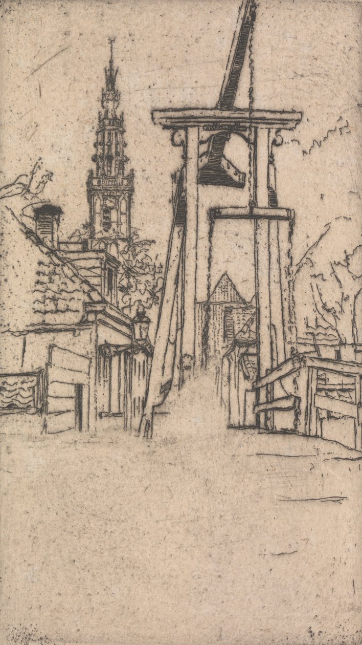 Kwakelburg, Edam 作： フランク・ショート卿