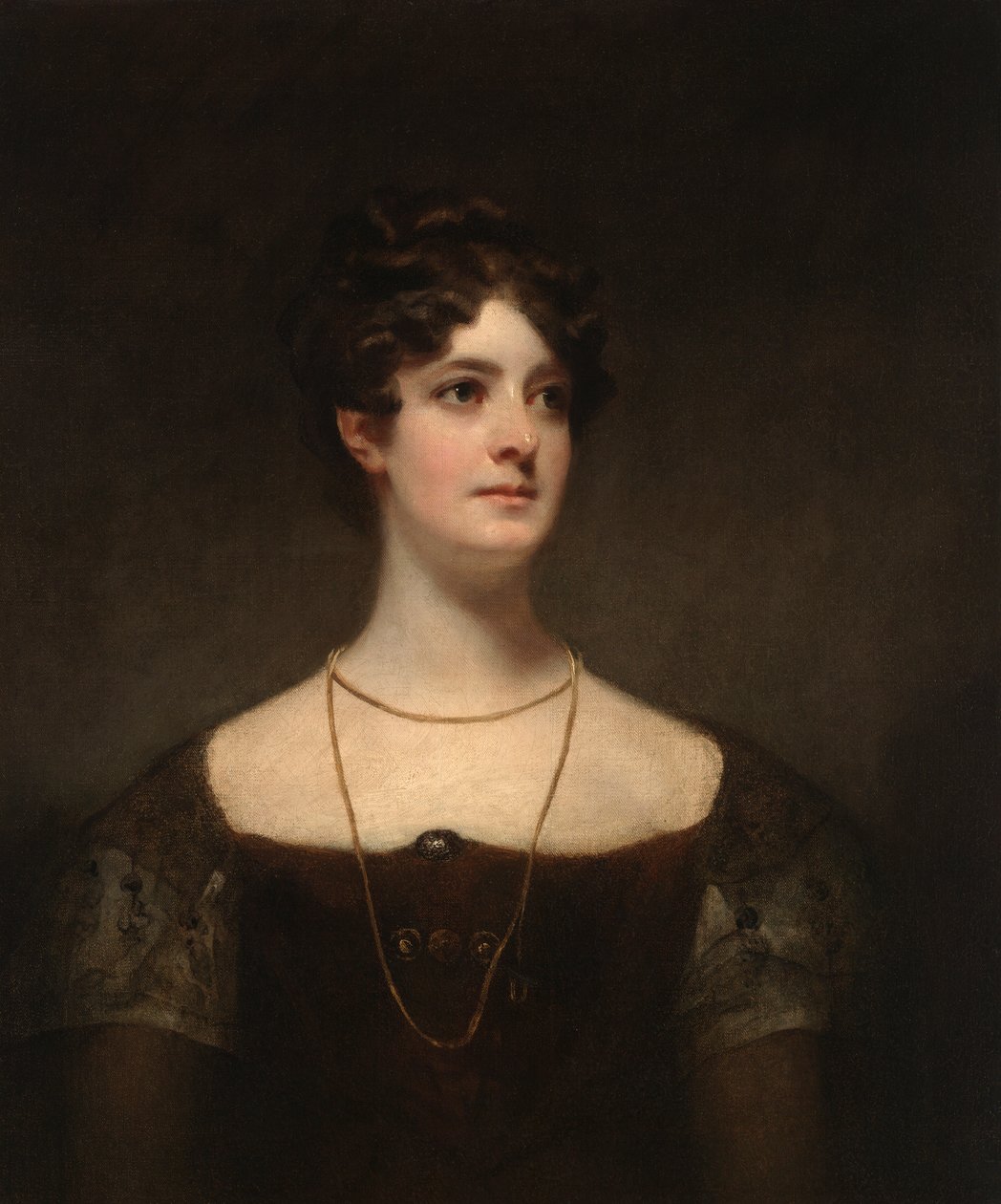 Mrs. James Wedderburn, n?e Isabelle Clerk 作： サー・ヘンリー・レイバーン