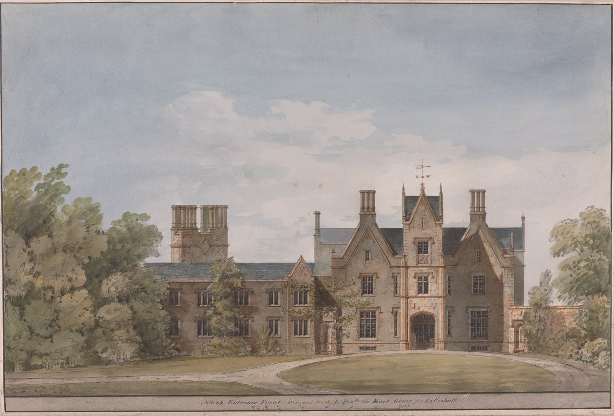 Lilleshall, Shropshire: North Entrance Front 作： ジェフリーワイトビルS