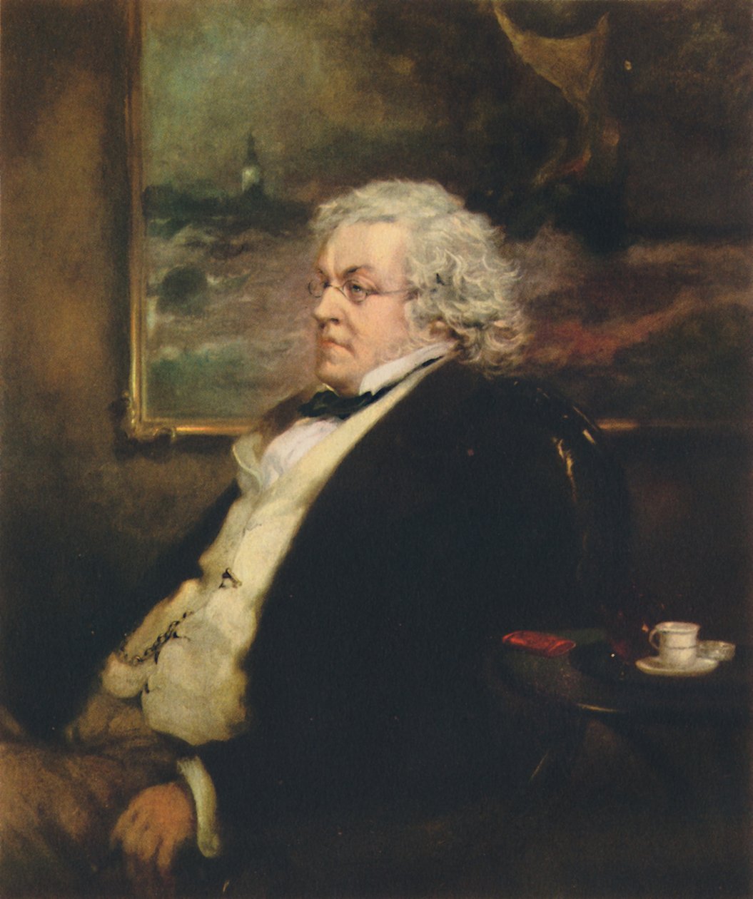 ウィリアムMakepeace Thackeray 1811-1863、c1850、1942。 作： ジョン・ギルバートir