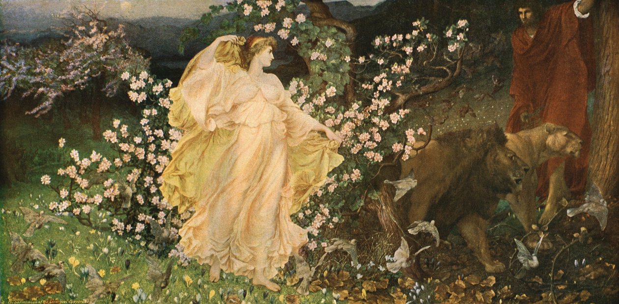 「ヴィーナスとアンチセス」、c1889-1890、c1 作： ウィリアムブレイクリッチモンド卿