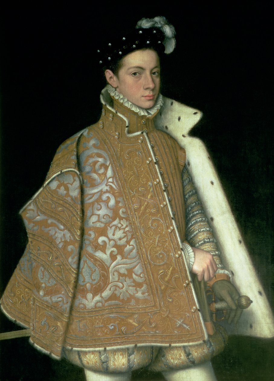 アレッサンドロファルネーゼ（1546-92）、後にオランダ総督（1578-86）、パルマのマーガレット（1522-86）の息子、パルマ公爵（1520-86）オッタビオファルネーゼの息子、1561年頃 作： ソフォニスバアンギッソラ