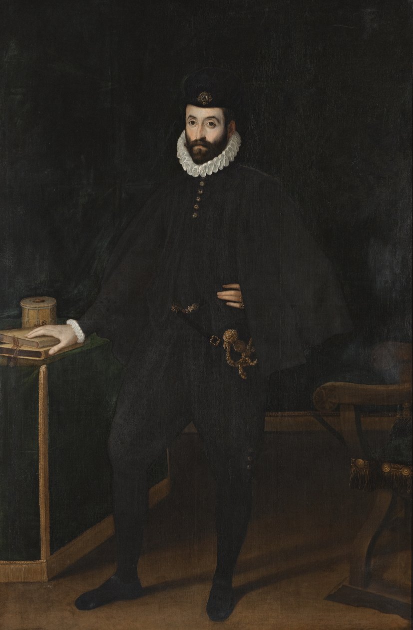 トスカーナ大公Francesco I de Medici 1541-1587の肖像 作： ソフォニスバアンギッソラ