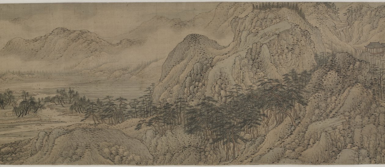 ワンリバーエステート、1570年代（シルクのインクと色） 作： ソン・シュ