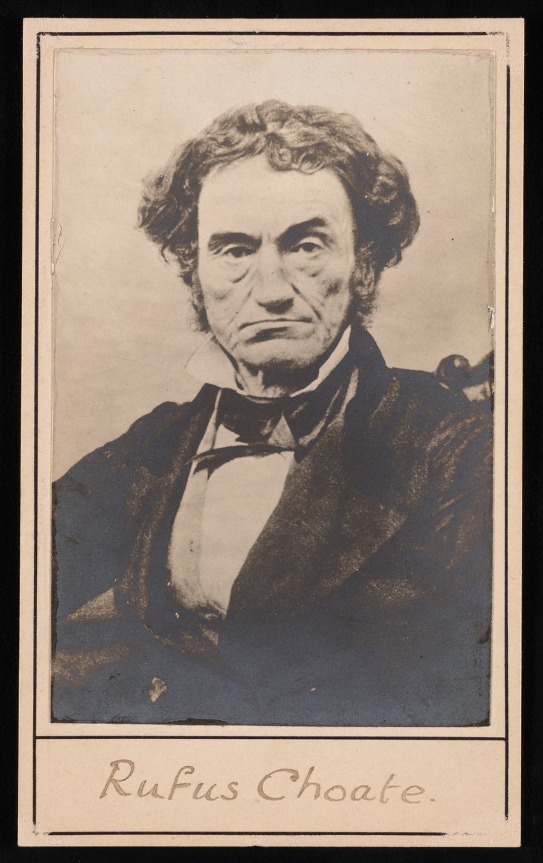 Rufus Choate 1799-1859 の肖像、1859 年以前。 作： サウスワースとホーズ