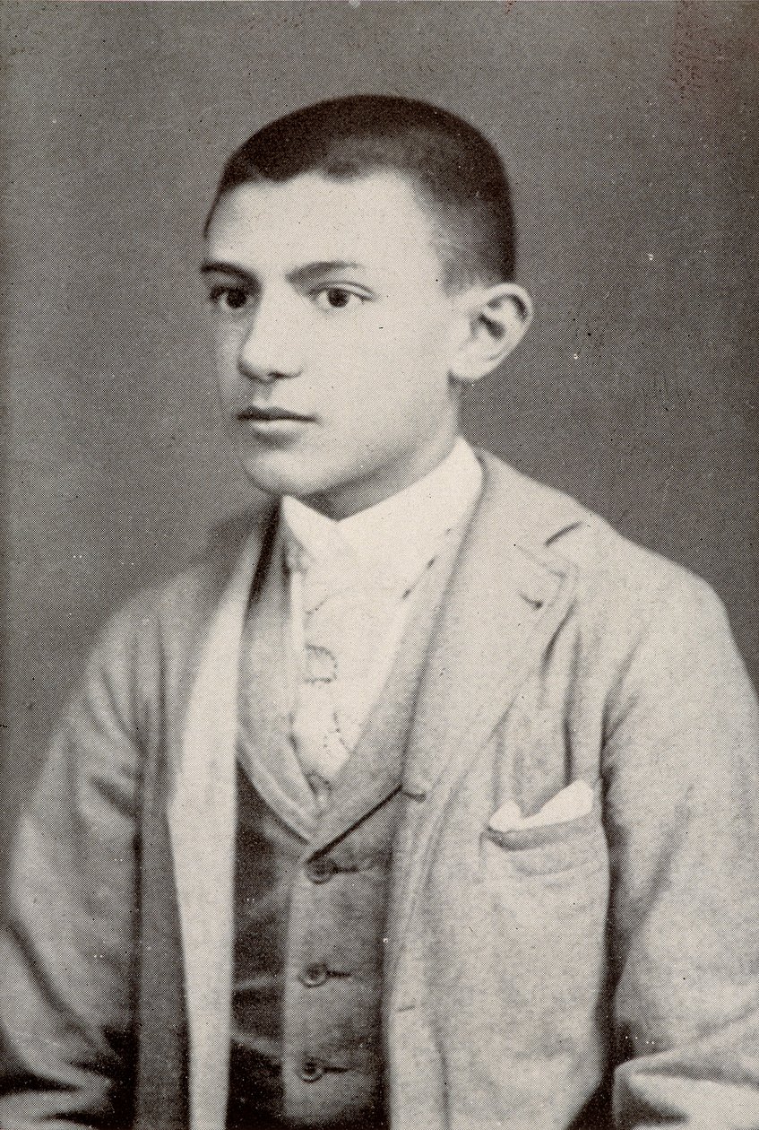 1896年15歳のパブロピカソ 作： スペインの写真家
