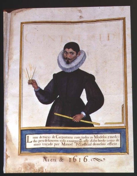 大工仕事の本の表紙、1616年 作： スペイン語学校