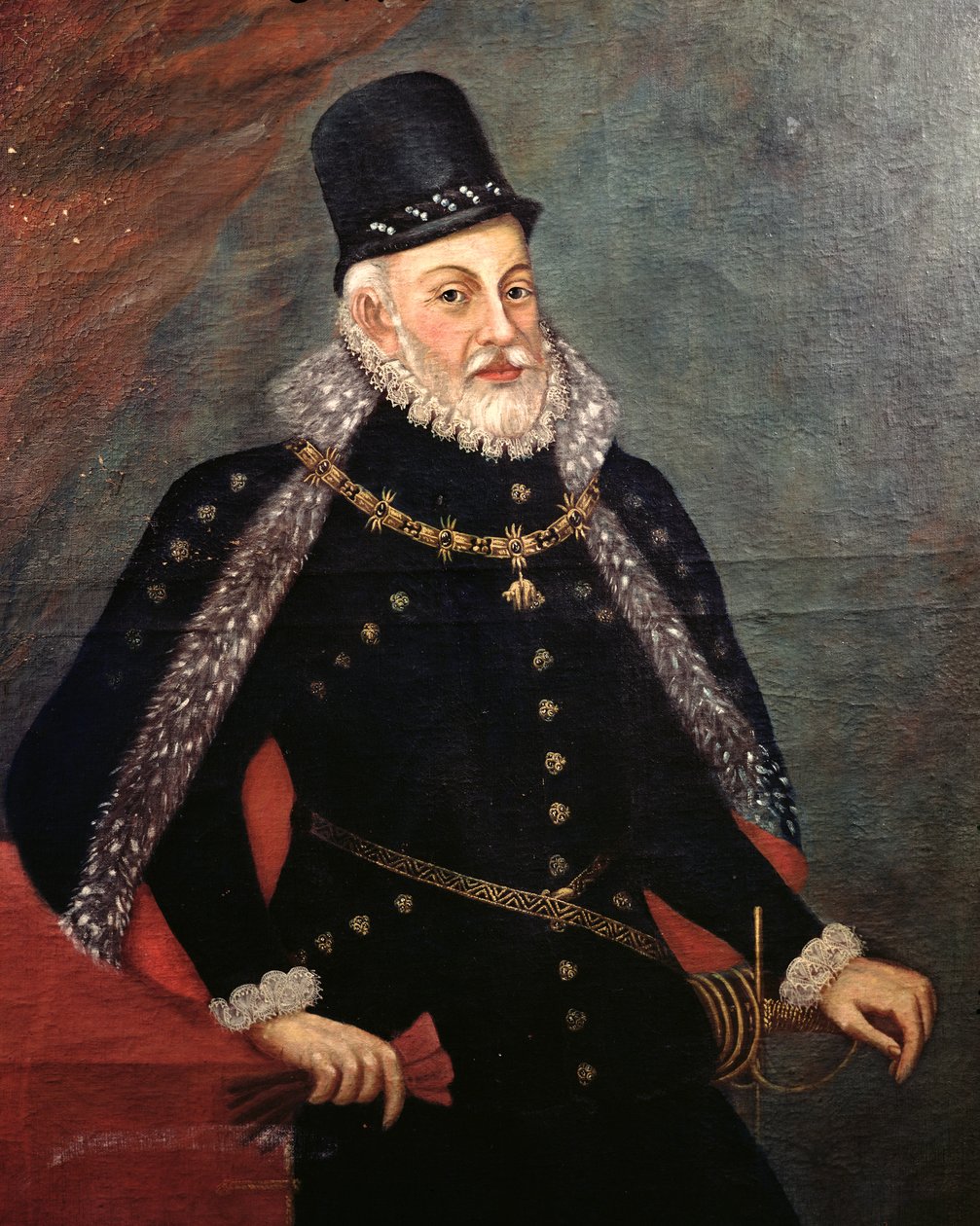 スペインのフィリップ2世（1527〜98年）の肖像 作： スペイン語学校