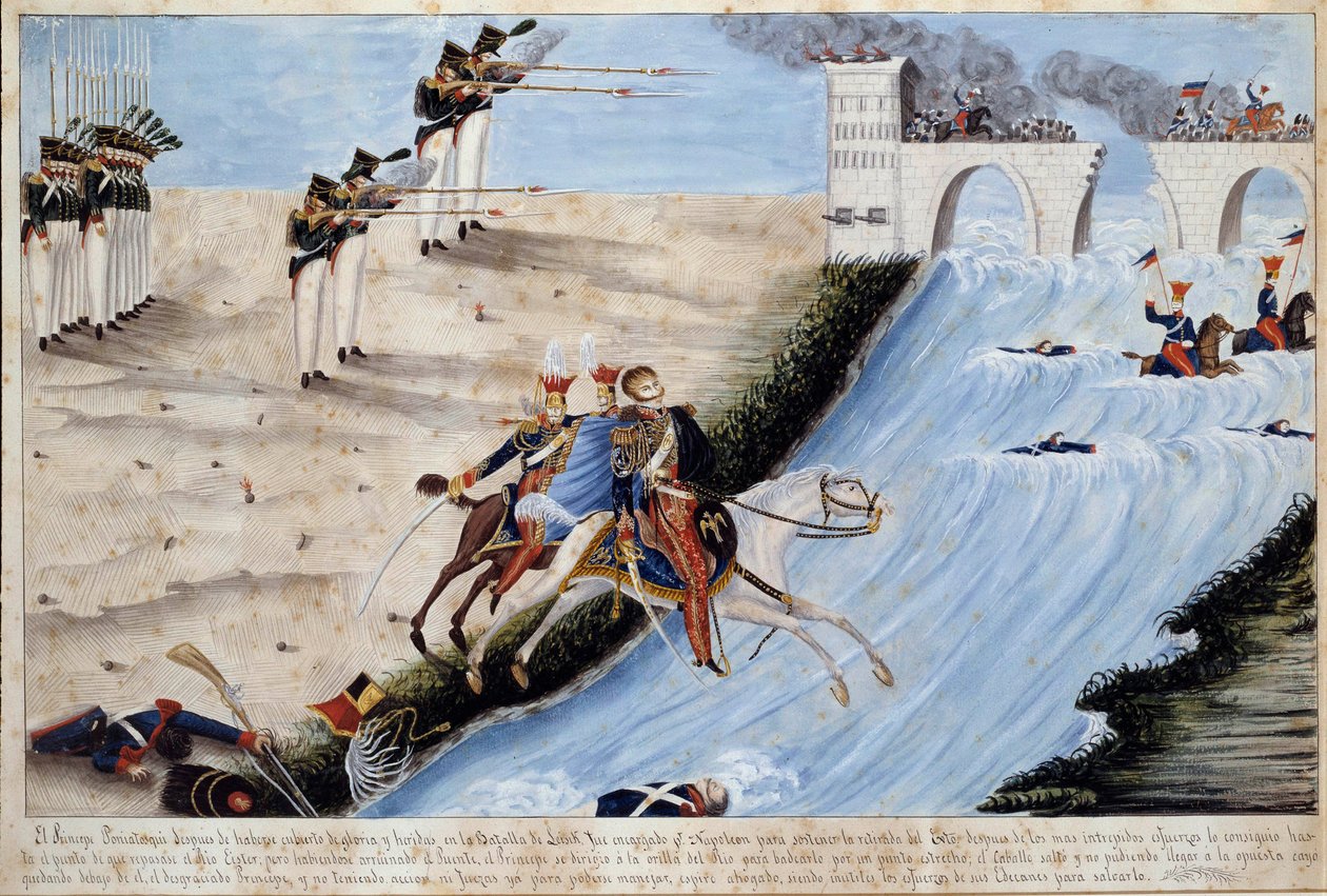 ライプツィヒの戦い（国盗り合戦）で、味方に捕まらないようにエルサー