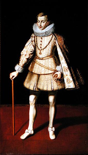 フィリップ4世の弟、インファンテ・カルロス（油彩・キャンバス） 作： スペイン語学校