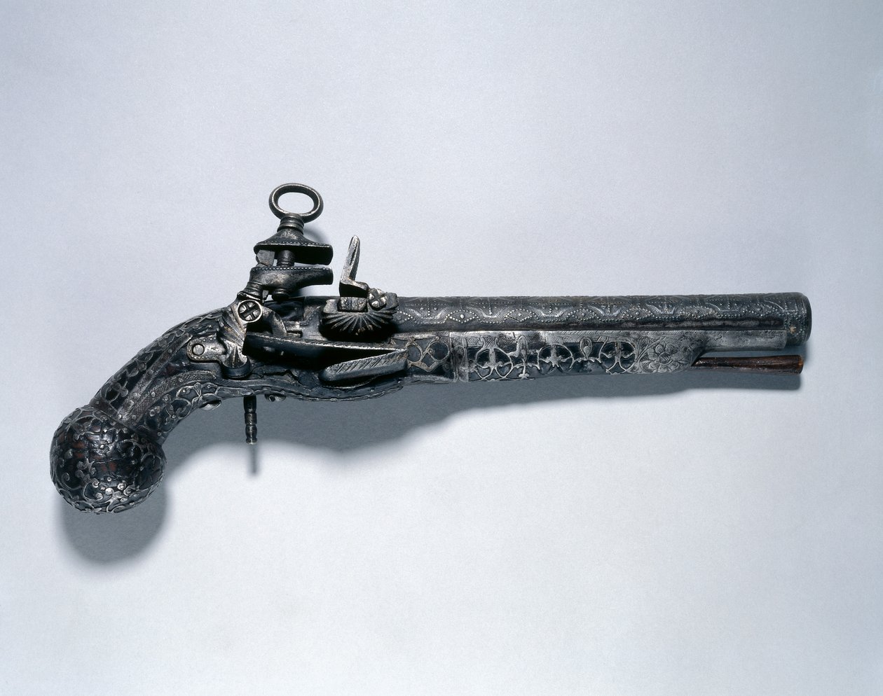 Snaphaunce Pistol、17世紀 作： スペイン語学校