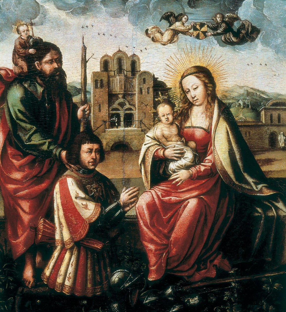 クリストファー・コロンブスの聖母（クリストファー・コロンブス、クリストフォロ・コロンボ 作： スペイン語学校