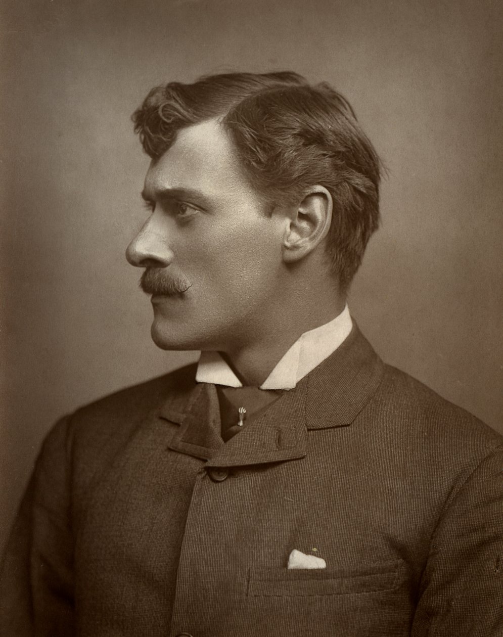 フレデリック・レスリー、イギリスの俳優、歌手、コメディアン、劇作家、1884年 作： セントジェームズ写真会社