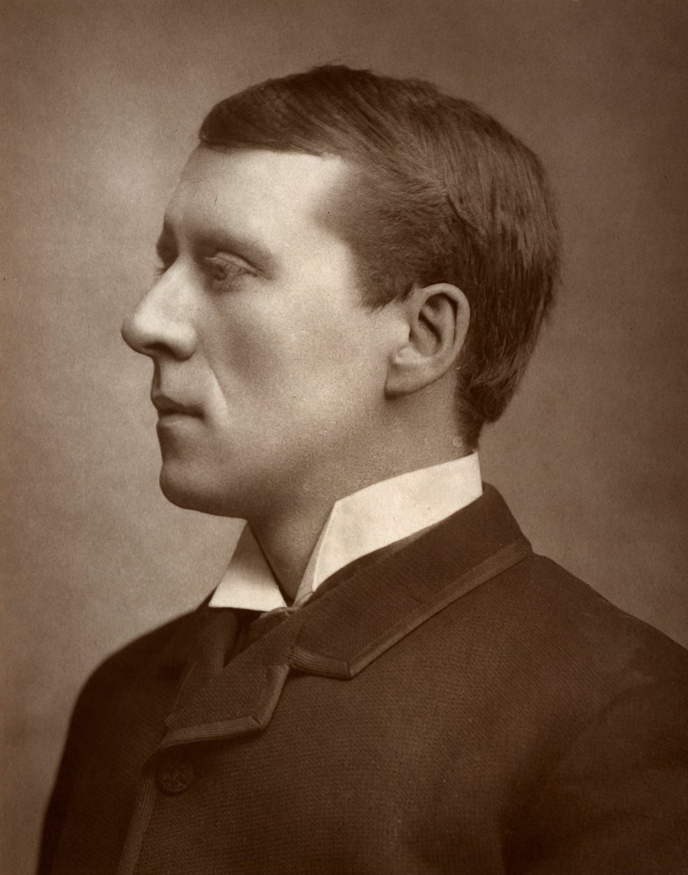 ハーバート・ビアボーム・ツリー、イギリスの俳優、1884年 作： セントジェームズ写真会社