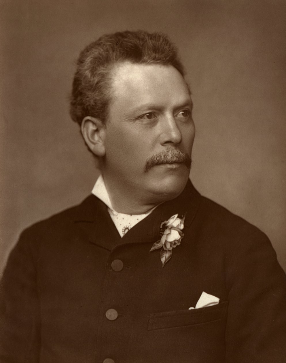 ライオネル・ブラフ、イギリスの俳優、1884年 作： セントジェームズ写真会社