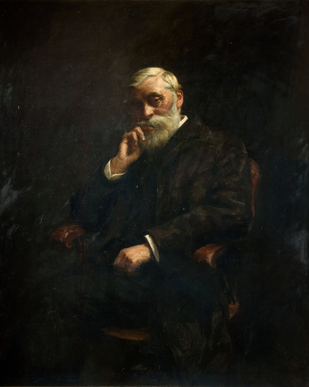 市会議員 G J ジョンソン 1826-1912、1895 の肖像。 作： スタンホープフォーブス