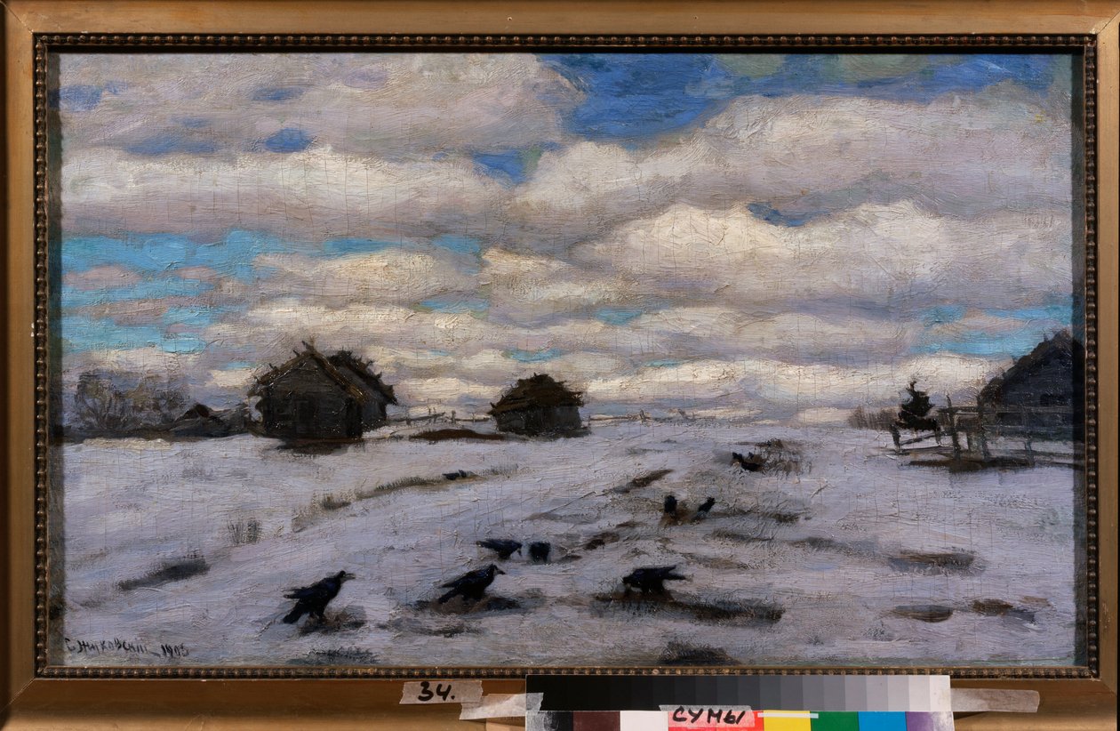 デゲル。 Peinture de Stanislav Yulianovich Zhukovsky (Joukovsky) (1873-1944), huile sir toile 作： スタニスラフ・ユリアノビッチ・ジョコフスキー