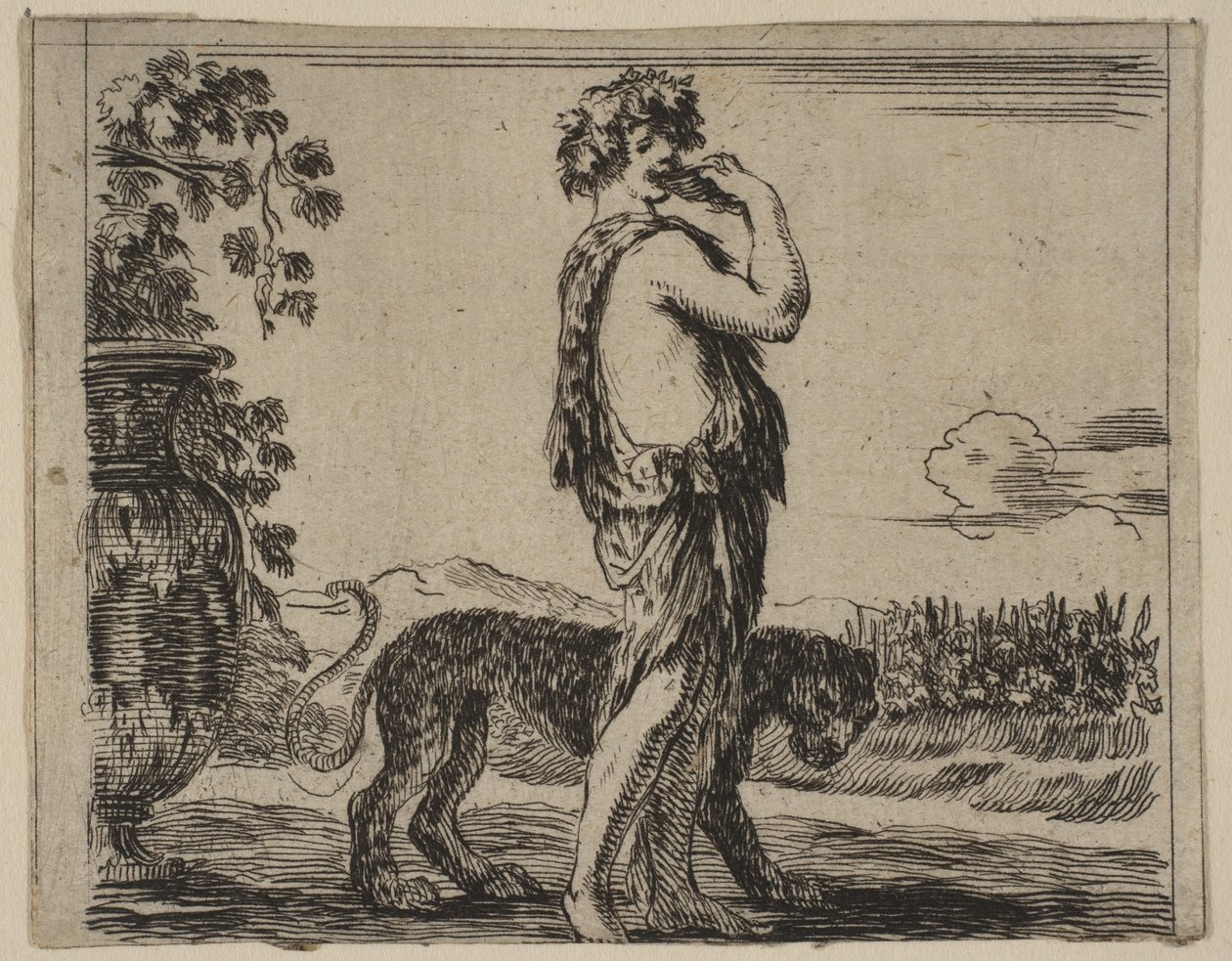 バッカス、Game of Mythology、Game of Mythology、1644年。 作： ステファノ・デラ・ベラ
