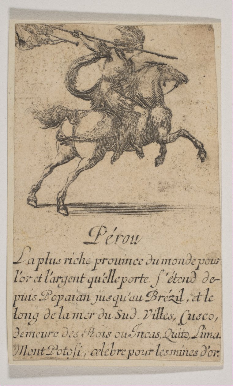 ペルー、1644年。 作： ステファノ・デラ・ベラ