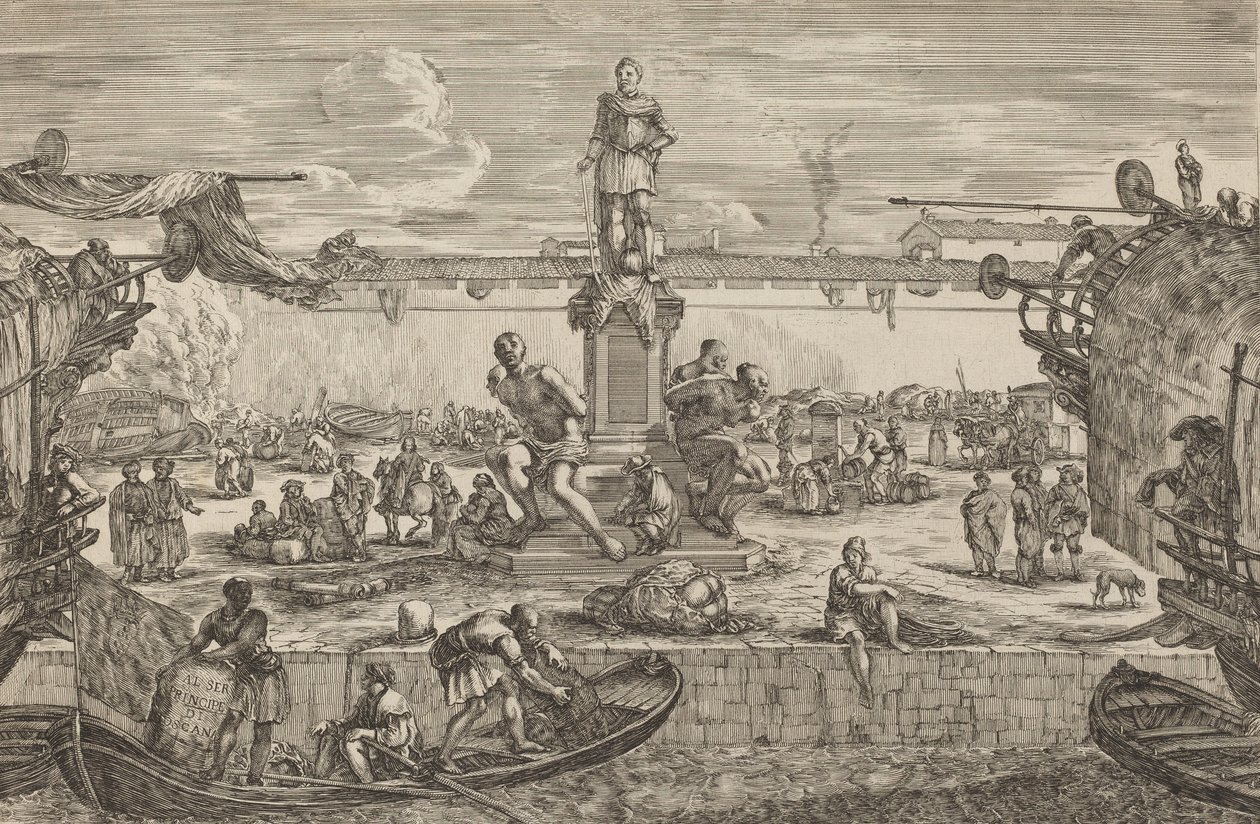 フェルディナンド 1 世の像、おそらく c. 16541655。 作： ステファノ・デラ・ベラ