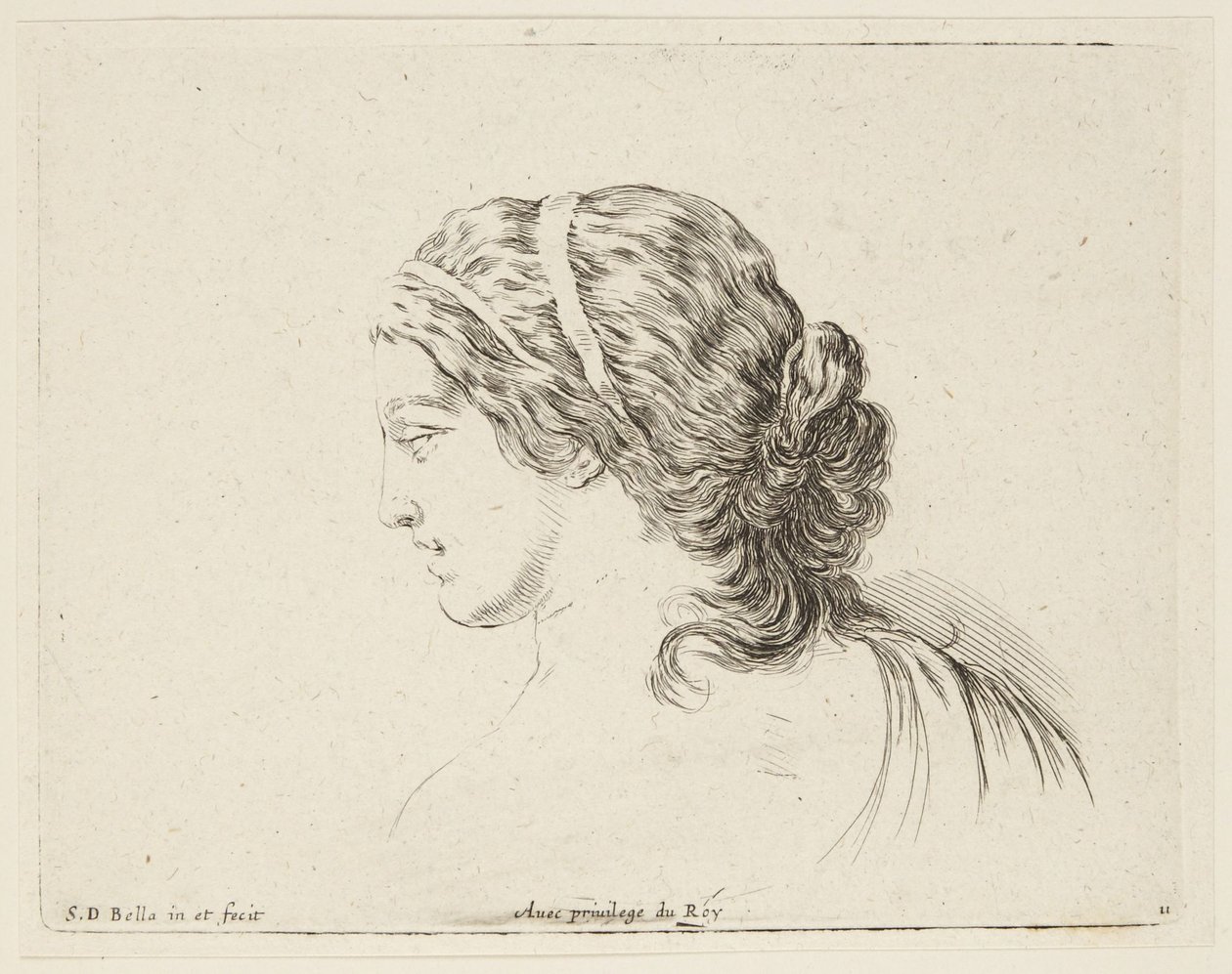 習作（I principii del disegno、11） 作： ステファノ・デラ・ベラ