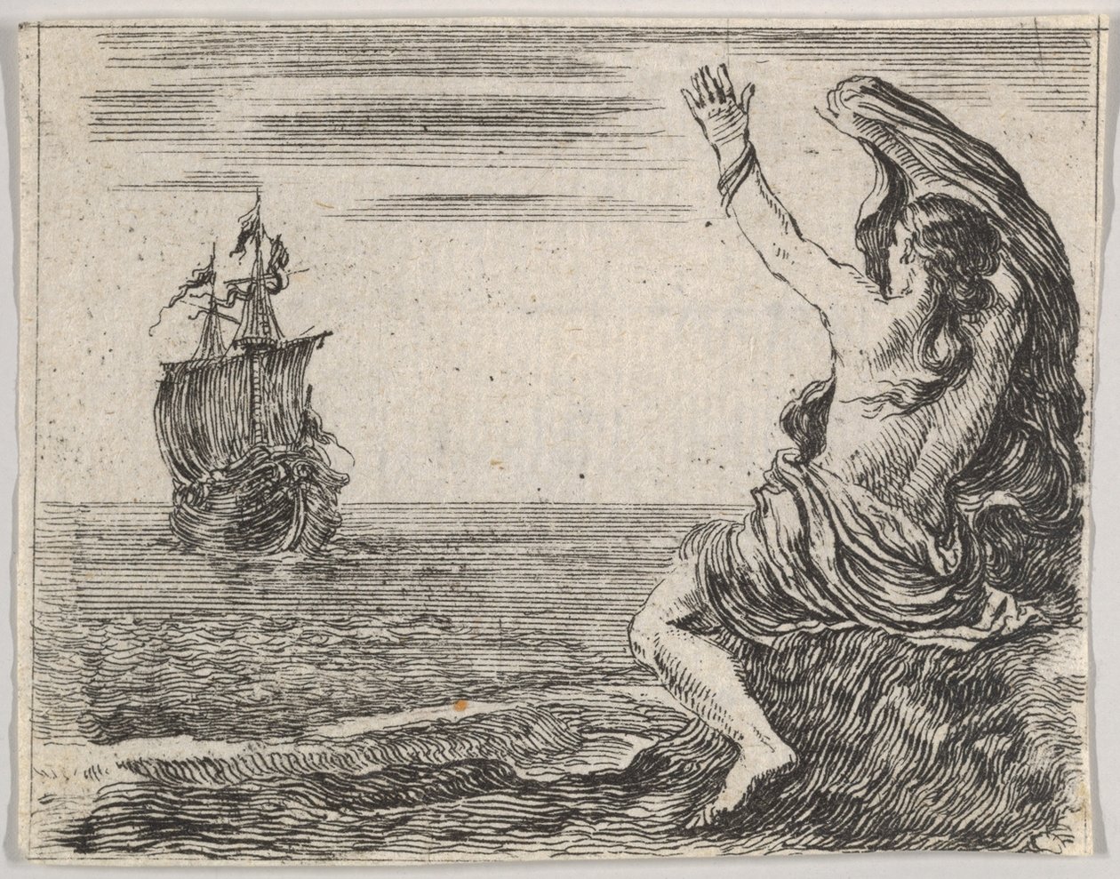 テセウスとアリアドネ、ゲームオブミソロジーJeu de la Mythologie、1644年。 作： ステファノ・デラ・ベラ